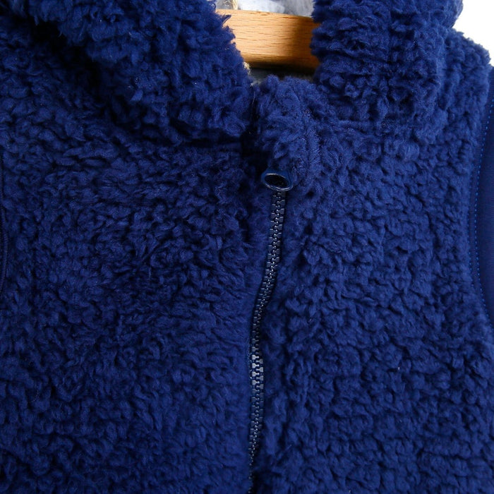BabyZ Welsoft Vest - Navy Blue - ebebek - Black Friday