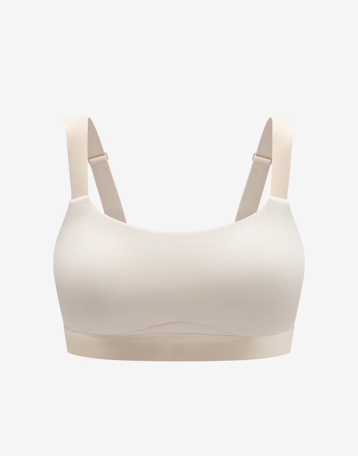 Kinetic Adjustable Sports Bra, Sea Salt - Thirdlove - Polyester/Spandex