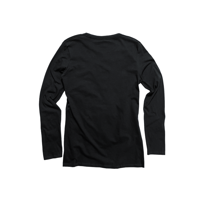 Ladies Premium Cotton Long Sleeve Tee