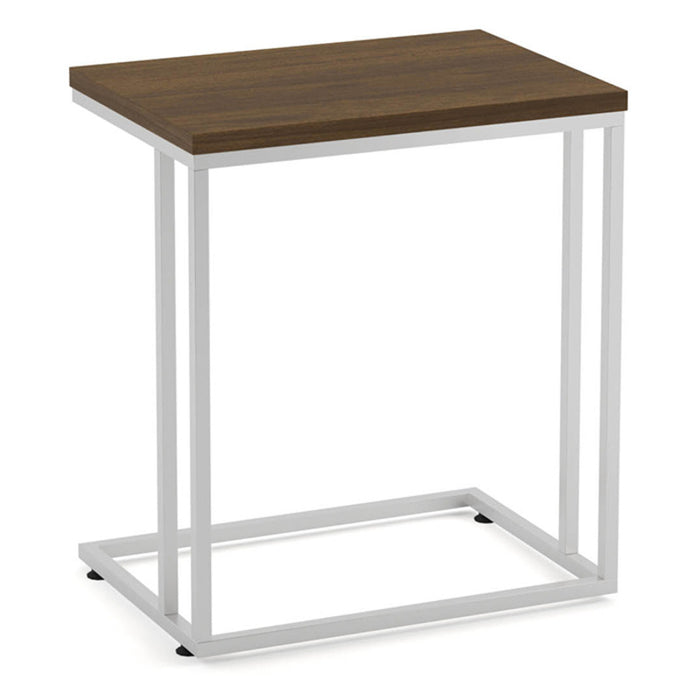 Laminate Laptop Table Modern Walnut