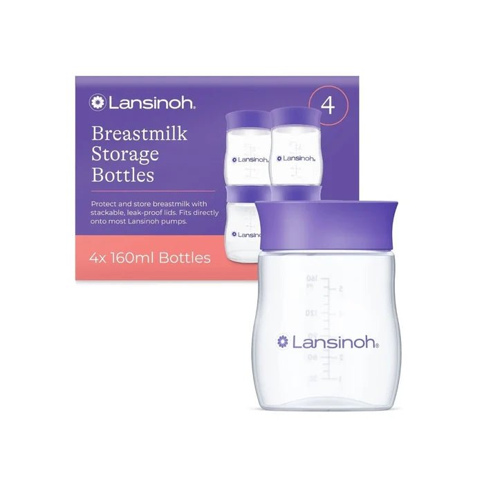 Lansinoh Breastmilk Storage Bottles 4 pcs - ebebek - Black Friday