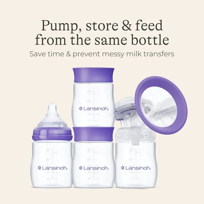 Lansinoh Breastmilk Storage Bottles 4 pcs - Lansinoh - ebebek