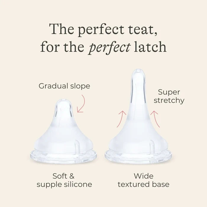 Lansinoh NaturalWave Slow Flow Teats Pack of 2 - Lansinoh - ebebek