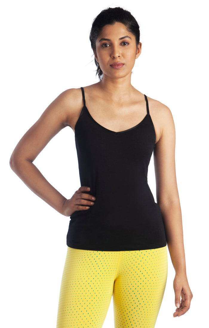 Lavos Women’s Two Way Camisole – Soft Bamboo Cotton Comfort Wear