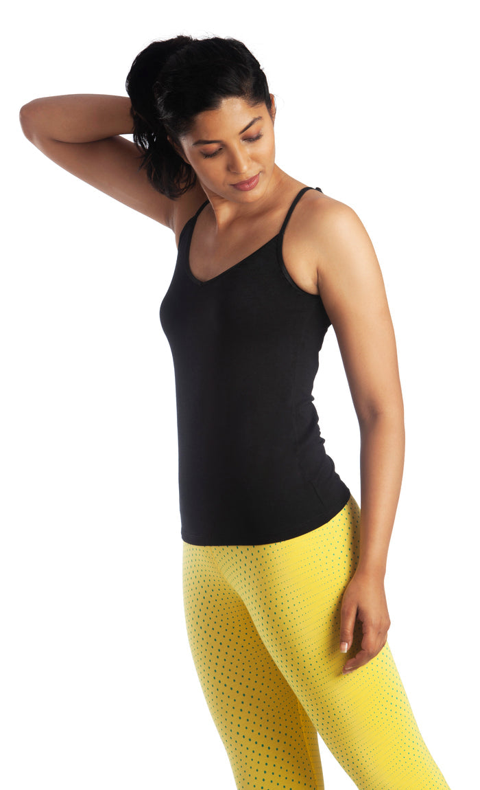 Lavos Women’s Two Way Camisole – Soft Bamboo Cotton Comfort Wear