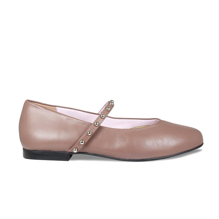 Layton: Taupe Leather Shoes Sole Bliss