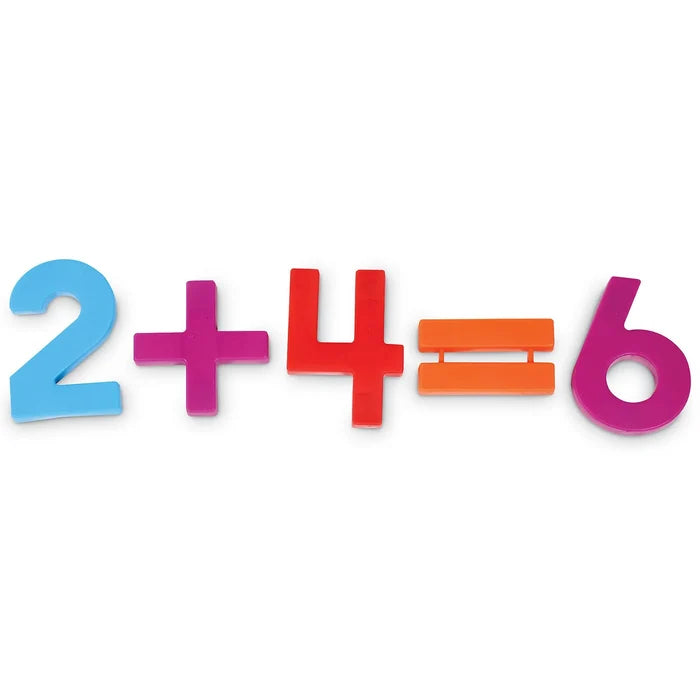Learning Resources Jumbo Magnetic Numbers & Operations 36 pcs - ebebek - Black Friday