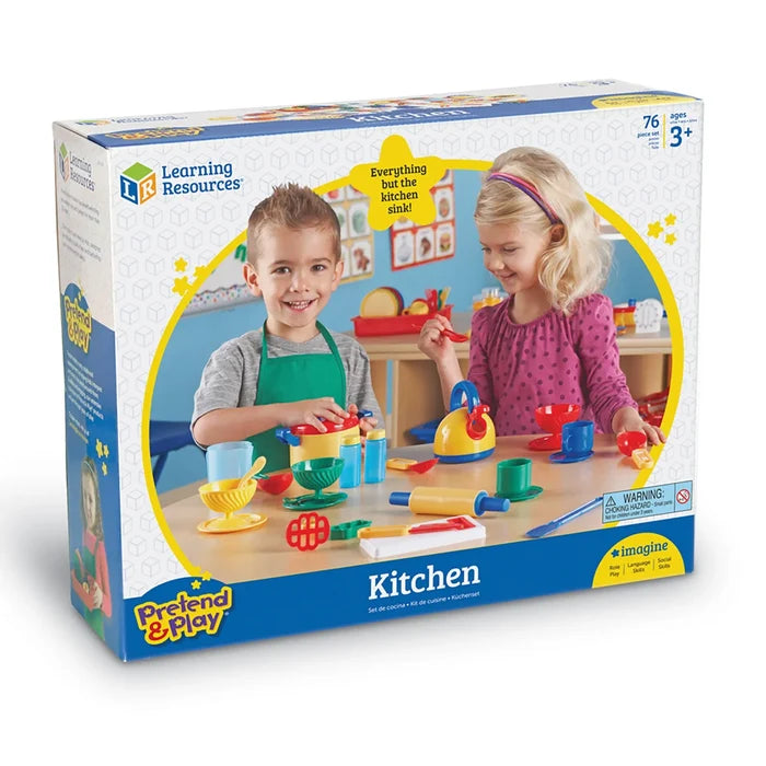 Learning Resources Pretend & Play Great Value Kitchen Set - ebebek - Black Friday
