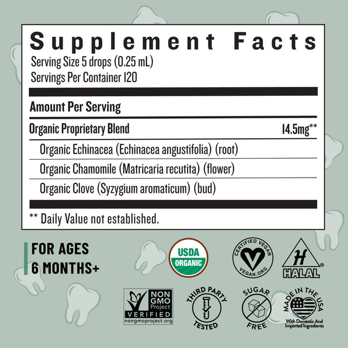 Legendairy Organic Baby Teething Drops
