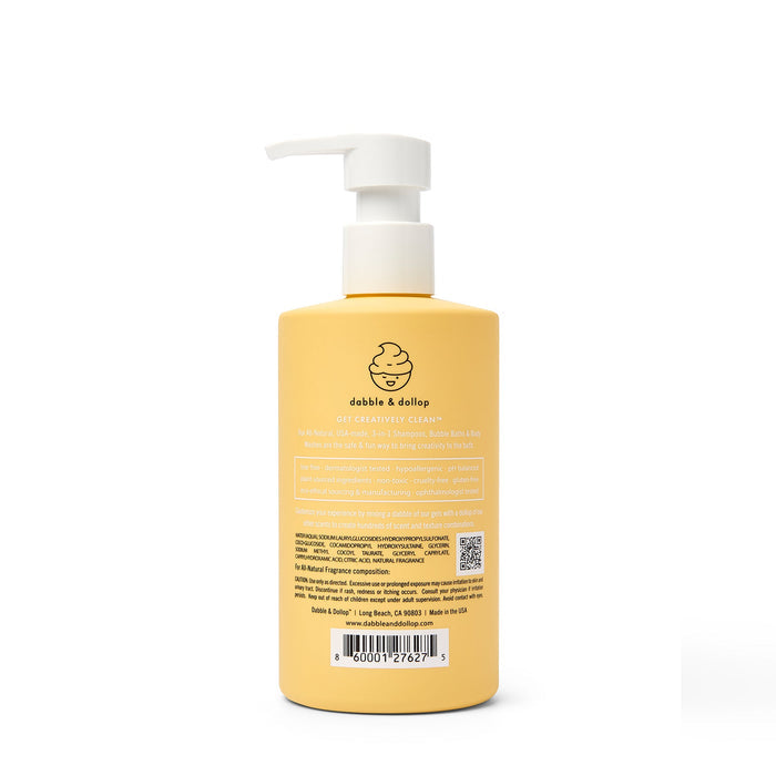 Lemon Bubble Bath, Body Wash & Shampoo - Babies in Bloom