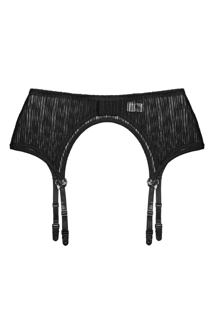 Lessie Black garter belt