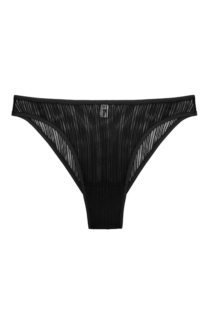 Lessie Black slip panties