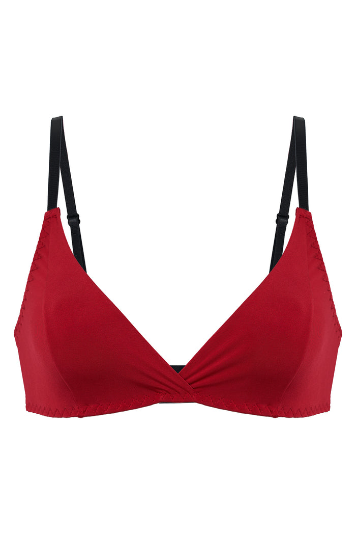 Libby Red Bra