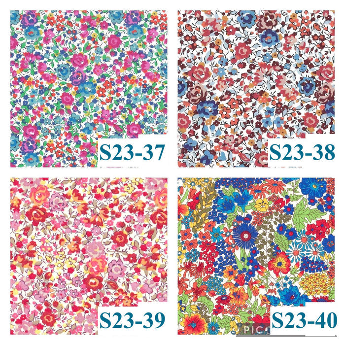 Liberty Floral Print Fabric Sleeveless Overalls: Ruffle Collar, Sleeveless Dungarees