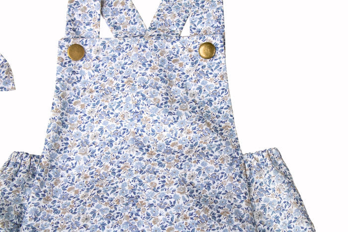 Liberty London Baby Romper: Tana Lawn Cotton Bubble Onesie