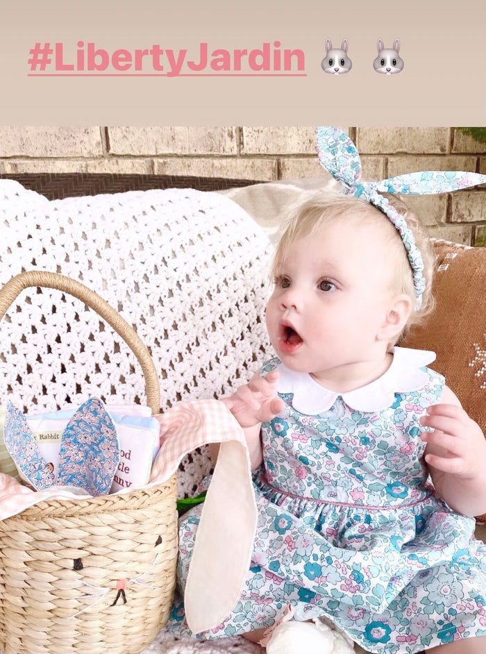 Liberty London Floral Print Dress: English Cotton Christening Gown