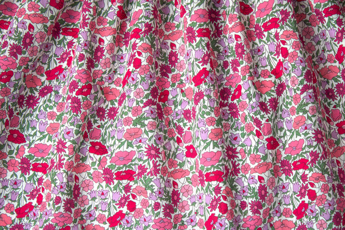 Liberty London Floral Smock Dress, Tana Lawn Cotton, Girl's Sun Dress