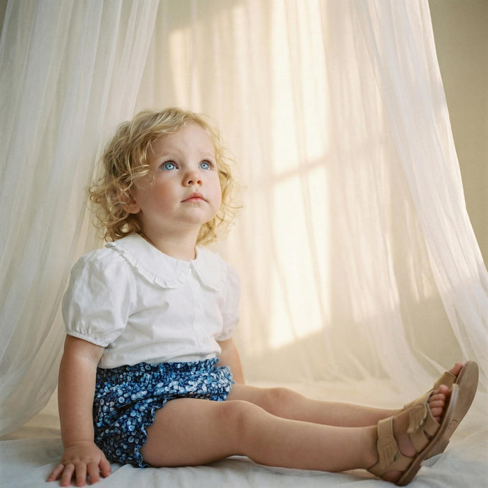 Liberty London Handmade Bloomer, Floral-print Nappy Cover, Sustainable Eco-friendly Children-wear, Personalised Tailoring Cotton Clothing