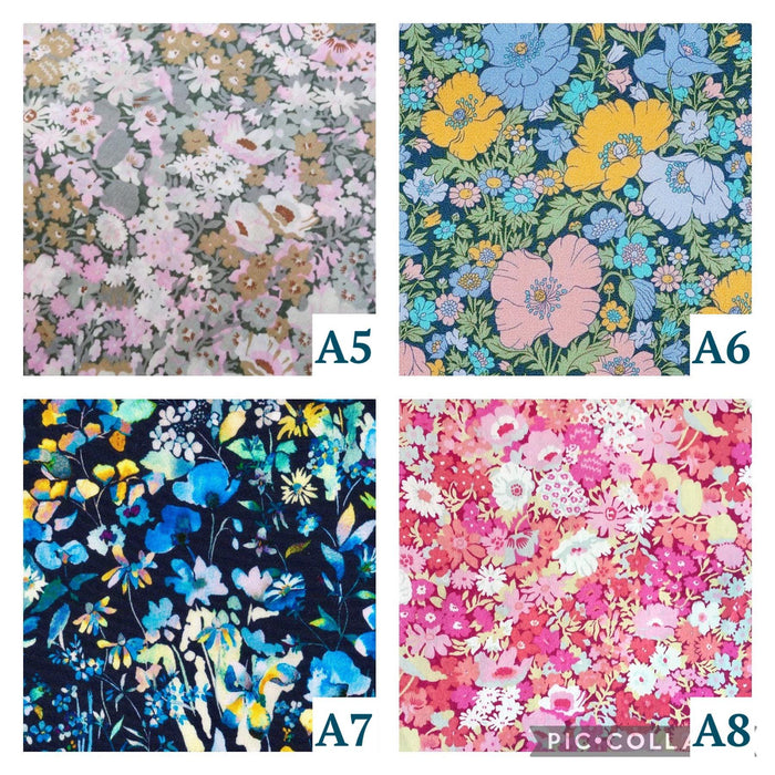Liberty London Maxi Dress: Floral Print Long Sleeve Pussy Bow Dress