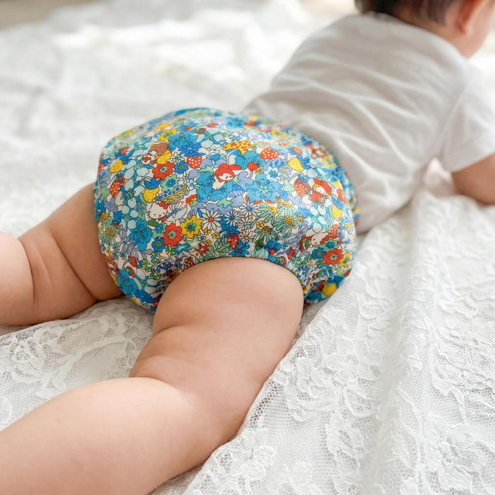 Liberty London Nappy Cover Bloomer, Handmade Children Clothing, Sustainable Ethical-wear, Personalised Bermudas, Customised Shorts