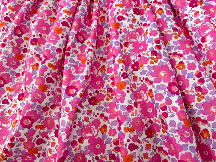 Liberty London Pinafore Sundress, Handmade Sustainable Cotton Clothing, Personalised Children-wear, Customised Tailoring Botanical Dress