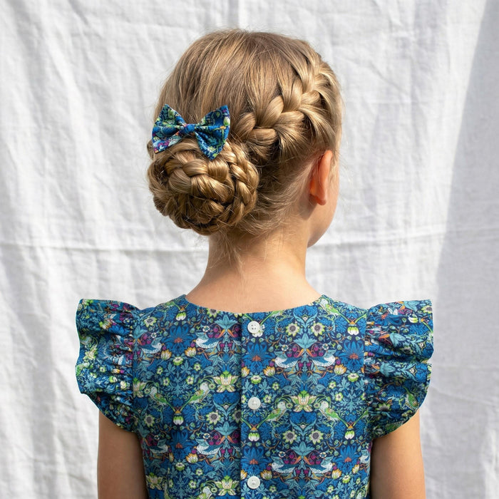 Liberty London Sleeveless Sun Dress, Handmade Floral Print Cotton Tana Lawn Clothing, Summer Outfits