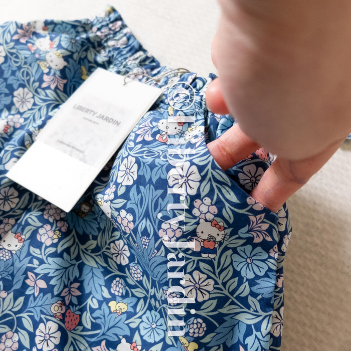 Liberty London Tapper Pants, Handmade Ethical Clothing, Customised Cotton Trousers, Sustainable Tailoring Outfit, Personalised Clothing