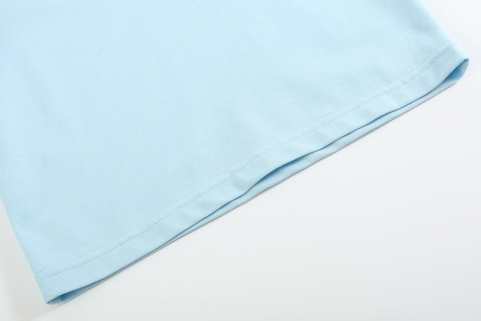 Light Blue Golf Hole Shirt - Lil Cactus