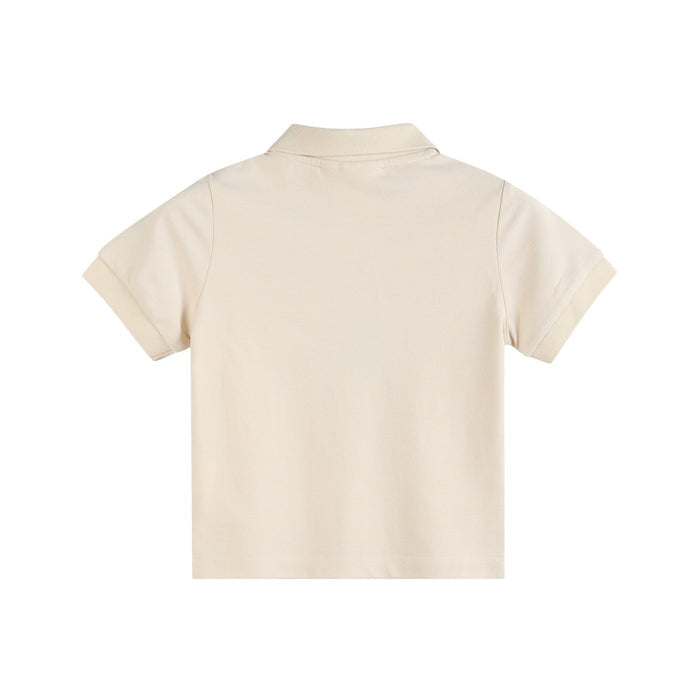 Light Brown Football Pocket Polo Golf Shirt - Lil Cactus