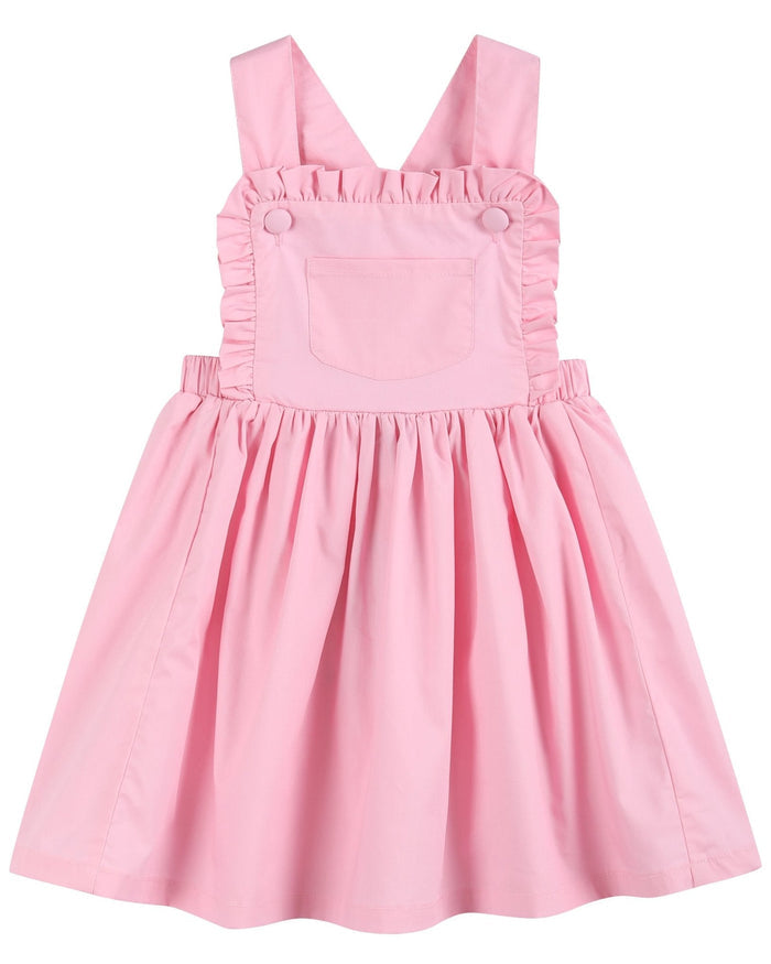 Light Pink Ruffle Jumper Dress - Lil Cactus