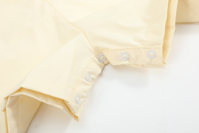 Light Yellow Bunny Shortalls - Lil Cactus