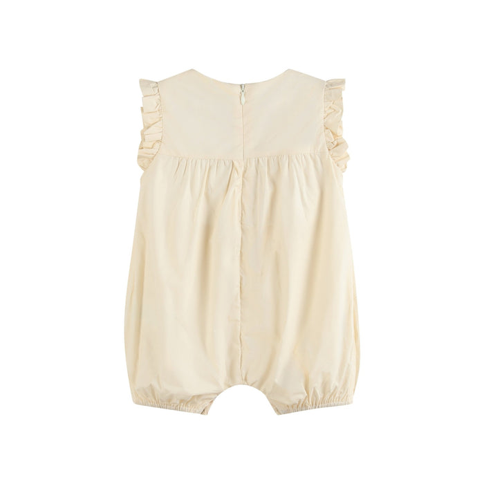 Light Yellow Ruffle Jumper Romper - Lil Cactus