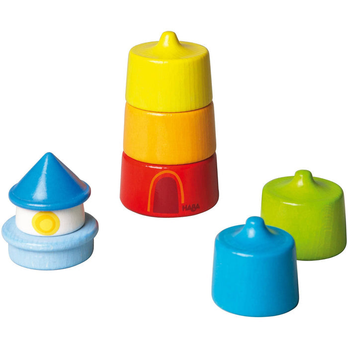 Lighthouse Wooden Rainbow Stacker - Babies in Bloom