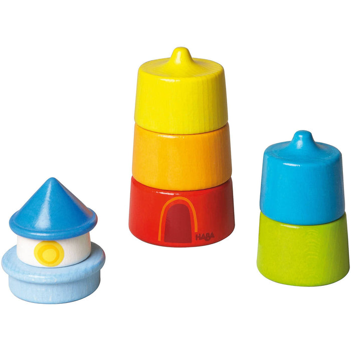 Lighthouse Wooden Rainbow Stacker - Babies in Bloom