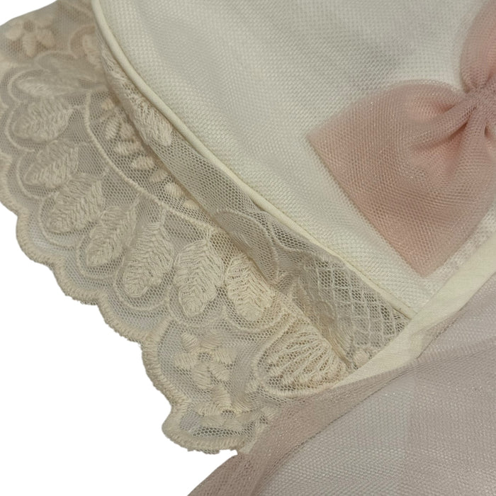 Lilibeth Light Pink/Ivory Lace 3-pc Girl Set