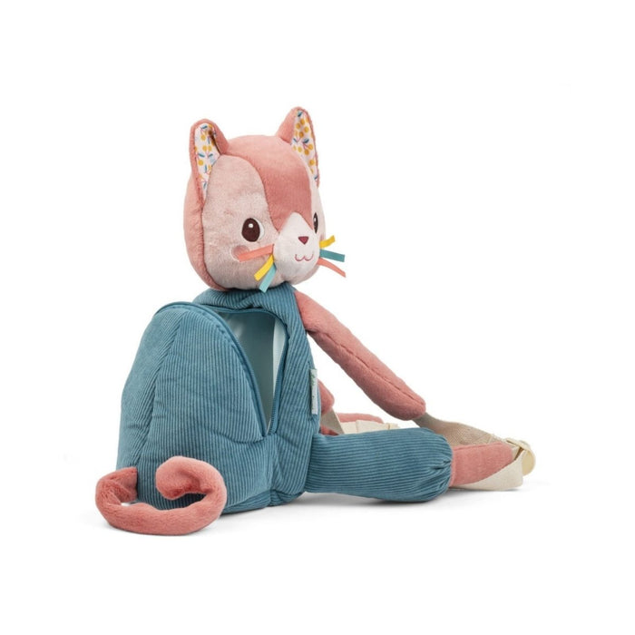 Lilliputiens Plush Backpack - Cat Jeanne - ebebek - Black Friday