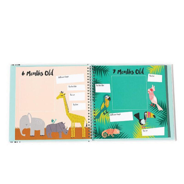 Little Animal Lover Memory Baby Book - Babies in Bloom