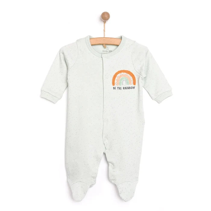 Little Life Newborn Girl Footed Jumpsuit - Multicolour - ebebek - Black Friday