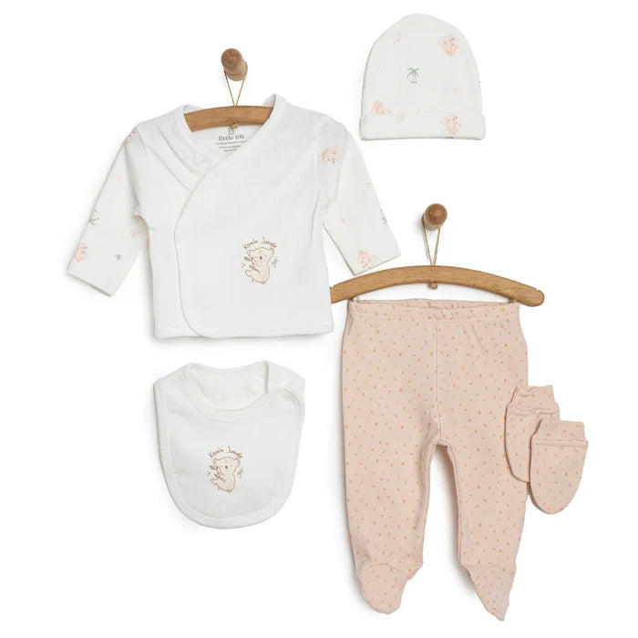Little Life Newborn Starter Set 5 pcs - Salmon - ebebek - Black Friday