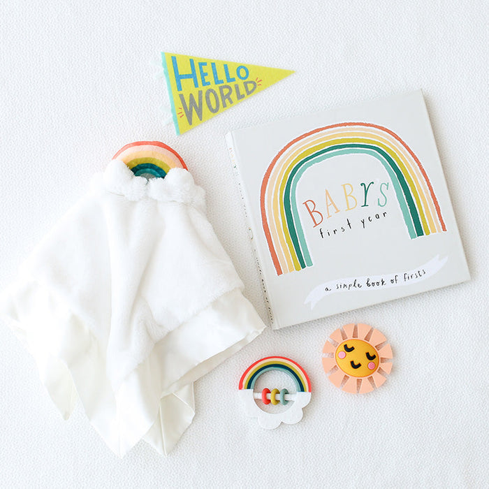 Little Rainbow Baby Teether Toy Set - Babies in Bloom
