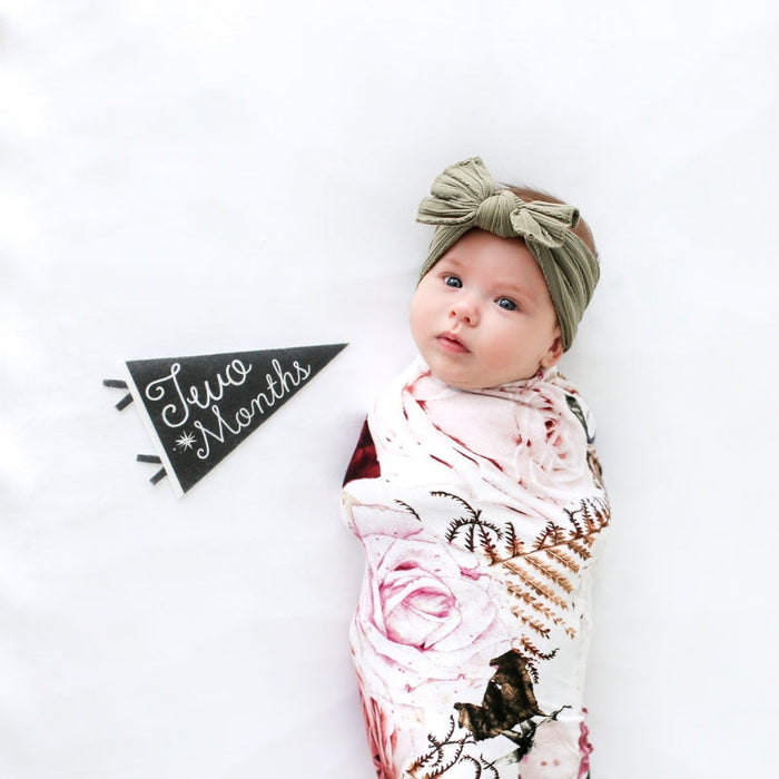 Little Stargazer Petit Milestone Pennants - Babies in Bloom