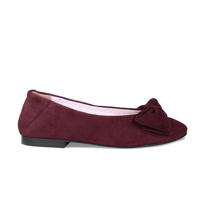 Lola: Plum Suede Shoes Sole Bliss