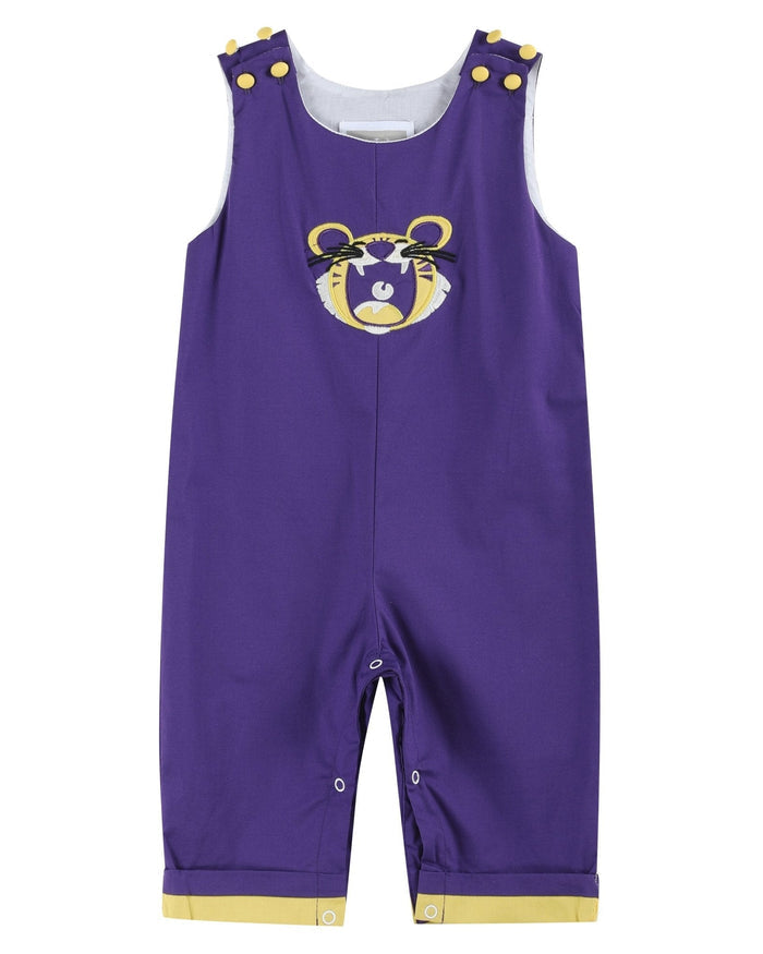 Louisiana Fan Overalls - Lil Cactus