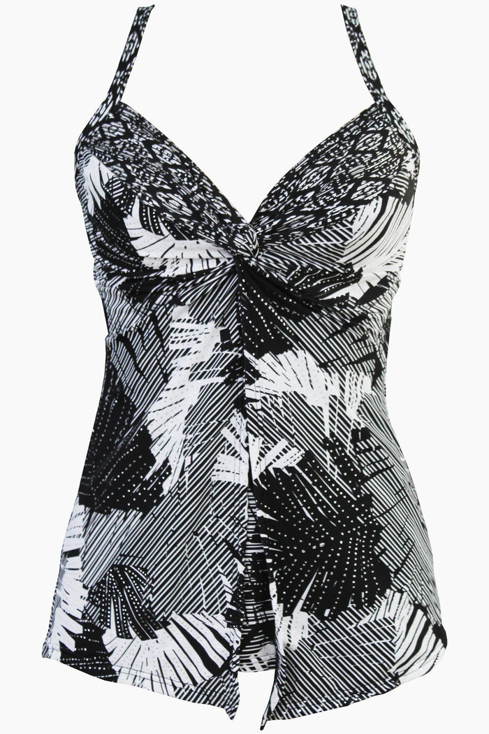 Love Knot Tankini Top in Moonlight At The Oasis