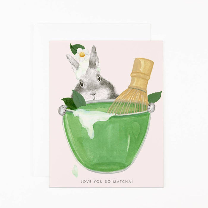 Love You So Matcha Card