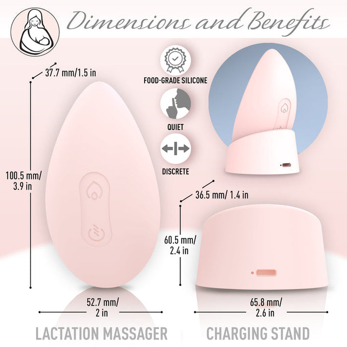 Lumama Pro Warming Lactation Massager