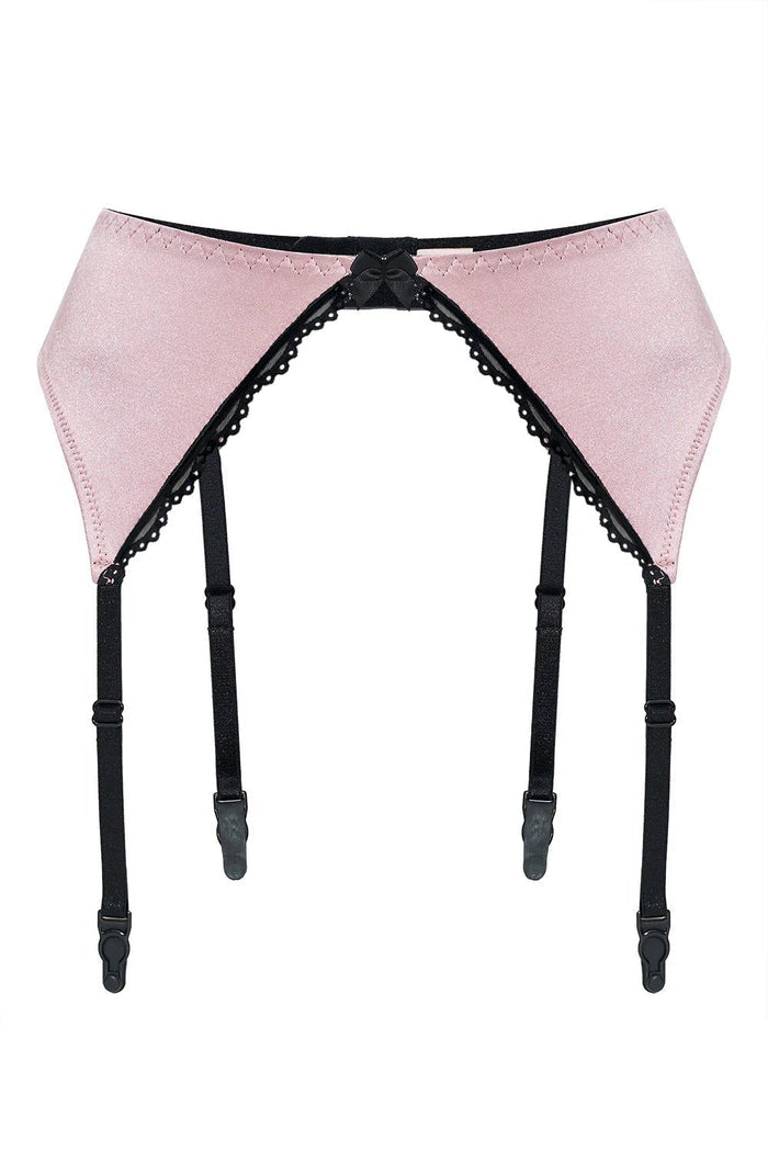 Lupessa pink garter belt