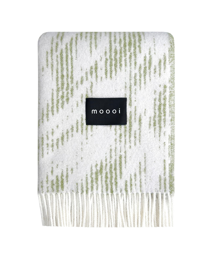 Maison Deux Blanket MOOOI BLUSING SLOTH Olive Cream