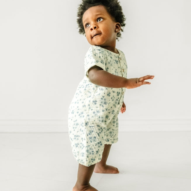 Makemake Organics Short Bubble Romper