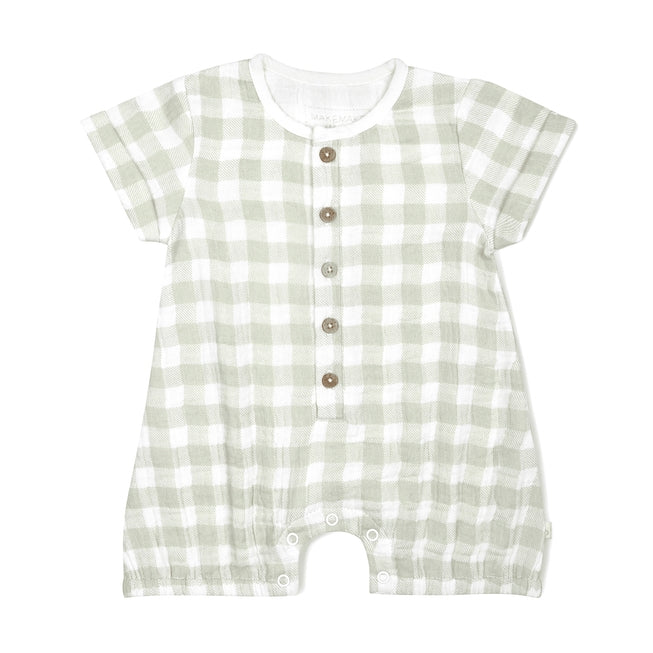 Makemake Organics Short Bubble Romper